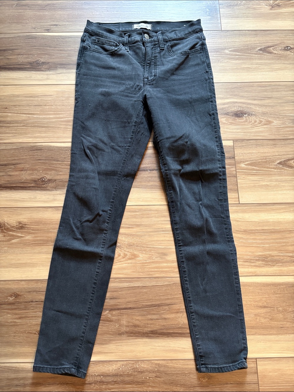 Madewell Dark Grey Roadtripper Skinny Jeans Size 27